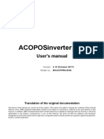 ACOPOSinverter P84 Users Manual