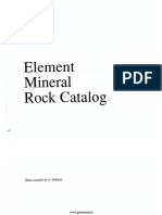 Element Mineral Rock Catalog - O.Serra