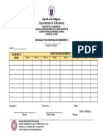 Department of Education: Republic of The Philippines