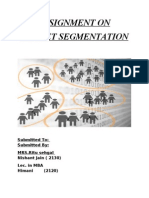 MARKET SEGMENTATION Final Project