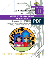 Lesson Activity Sheet In: Computer Systems Servicing