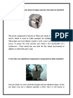 Three-Jaw Universal Chuck Is Used To Hold Round and Hexagonal Work