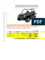 UTV 550 2015 (CF500UU-2014) Body Parts Catalogue