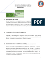 Guía Didáctica Clinica Procesal Civil I Centro Universitario Antigua