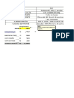 Planilha Sobre o Mercado Futuro