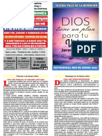 Devocional Mes ENERO 2021 Valle de La Bendicion