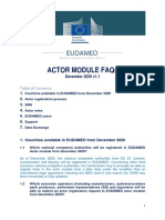 EUDAMED MD Actor Module Q-A en