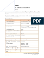 Doctor of Philosophy Field of Research: Chemical Engineering