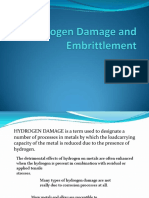 Hydrogen Damage and Embrittlement