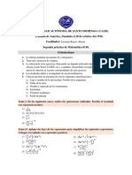 2da Segunda Practica de Matematica 0140. UASD