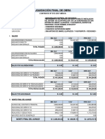 Para Modificar - Liquidación