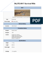 The Armalite AR-7 Survival Rifle