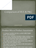 Comparison of HUL P G