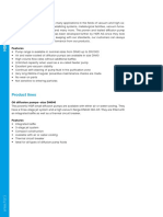 HSR Diffusion Pumps: Features