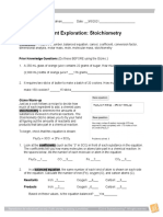 Student Exploration: Stoichiometry