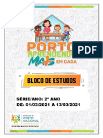 Bloco 2º Ano Ensino Fundamental