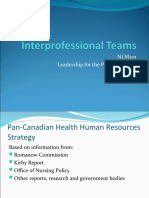 Interprofessional Teams-Health Canada