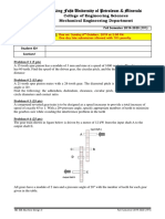 King Fahd University of Petroleum & Minerals: College of Engineering Sciences Mechanical Engineering Department