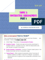 LN 6 BSR609 - Topic 3 Contractual Arrangement - Part 1