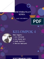 Kesetimbangan Kelompok 4