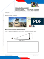 Ficha Matemática 4° Secundaria 7mo Día