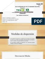 Tarea Medidas de Dispersión