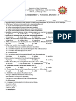 Summative Assessment in Technical Drawing - Ii