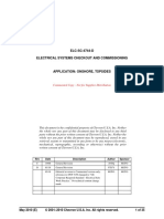 ELC-SC-4744-D Electrical Systems Checkout and Commissioning: Commented Copy - Not For Supplier Distribution