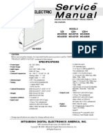 Mitsubishi WD-62525 Service - Manual (Full)