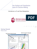 EM622 Data Analysis and Visualization Techniques For Decision-Making