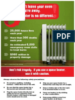 Space Heater Safety Posters