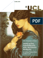 Displacing Persephone Epic Between World