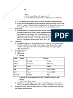 Evolution Evidence of Answer Key