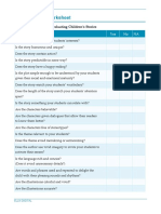 Assignment 4 Worksheet: Questions Yes No NA