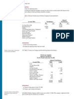 Instructions: Derive Adjusting Entries From Worksheet Data