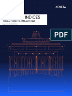 XSI Public Indices Ocean Freight - January 2021