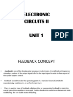 Electronic Circuits Ii Unit 1