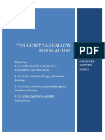 Tos 5:unit 5A:Shallow Foundations