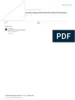 Detecting and Preventing Attacks Using Network Intrusion Detection Systems