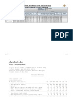 SRU SCHEDULE AND ACOUSTIC SELECTION Rev 00 16-05-2016