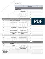 Iso 27001 Checklist Template: Information Security Policies