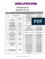 Planificare Anuala 2020-2021