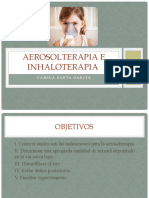 Aerosolterapia e Inhaloterapia