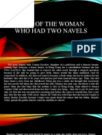 Plot of The Woman Who Had Two Navels