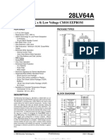 64K (8K X 8) Low Voltage CMOS EEPROM: Features Package Types