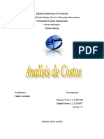 Analisis de Cargo