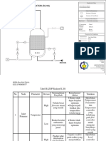 P & Id Reaktor (R-210) P & Id Reaktor (R-210) : Feed 1 Feed 1