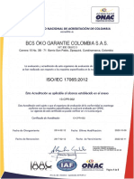 13-CPR-002 - BCS ÖKO GARANTIE COLOMBIA SAS - ZIPAQUIRÁ (Productos Agrícolas Primarios)