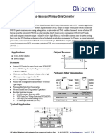 Chipown: Low Standby-Power Quasi-Resonant Primary-Side Converter