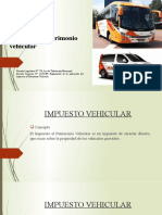 Impuesto Vehicular e Inafectación